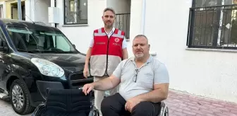 Dünya Şampiyonu Bilek Güreşçisi Ümit Burunlular'ın Çalınan Tekerlekli Sandalyesi Bulundu