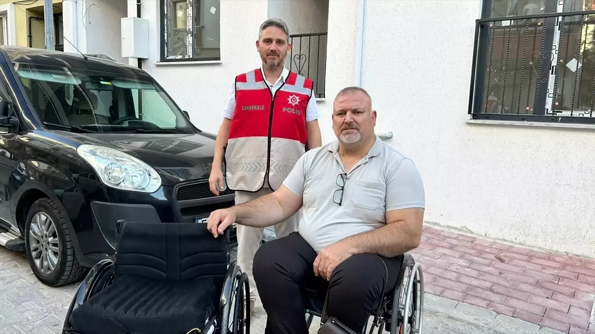 Dünya Şampiyonu Bilek Güreşçisi Ümit Burunlular'ın Çalınan Tekerlekli Sandalyesi Bulundu