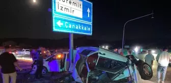 Çanakkale'de Otomobil Kazası: 3 Yaralı