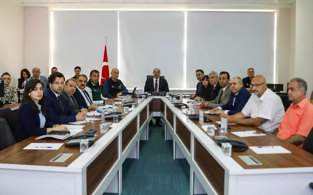 Çanakkale'de Afet Risk Azaltma Planı Toplantısı Gerçekleştirildi