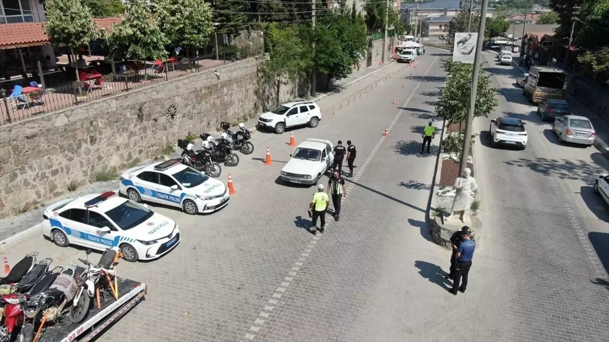 Çanakkale Ayvacık'ta Asayiş ve Trafik Denetimi