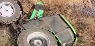 Gelibolu'da Yangın Söndürme Çalışmalarında Traktör Kazası