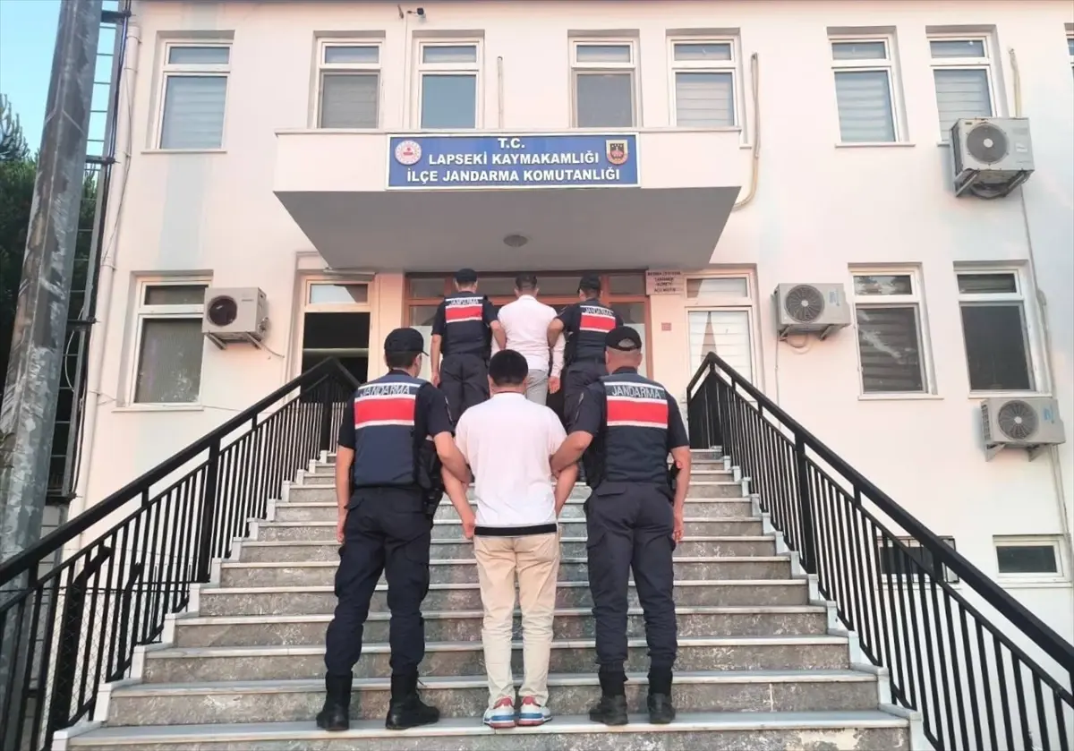 Çanakkale'de İki Şüpheliye Yangın Sebebiyle Adli İşlem