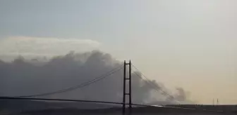Çanakkale'de Orman Yangınına Havadan ve Karadan Müdahale