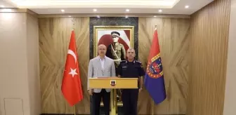 Çanakkale Valisi, Yeni Jandarma Komutanını Ziyaret Etti