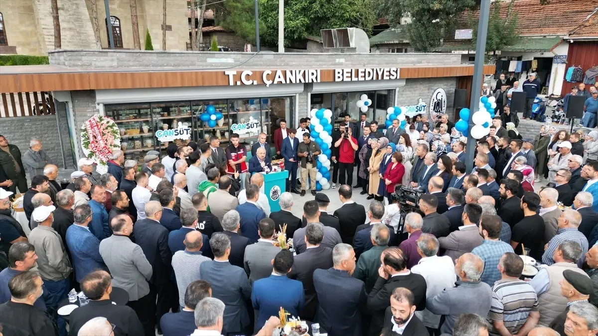 Çankırı'da ÇANSÜT Süt Ürünleri Satış Ofisi Açıldı