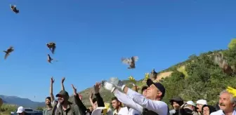 Çankırı'da 600 Kınalı Keklik Doğaya Salındı