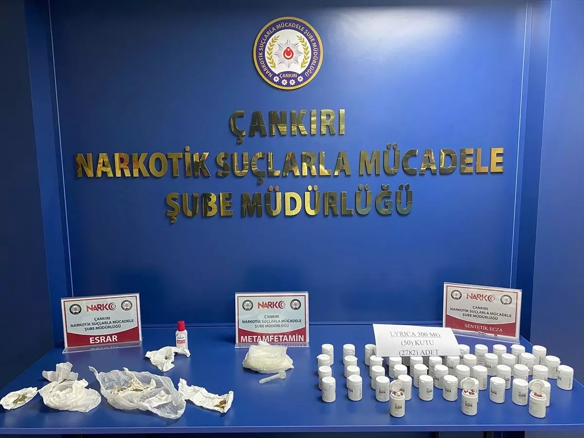 Çankırı'da Uyuşturucu Operasyonu: İki Şüpheli Tutuklandı