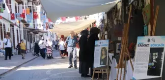Çankırı'da 4. Uluslararası Tuz Festivali Kapsamında Sanat Sokağı Açıldı