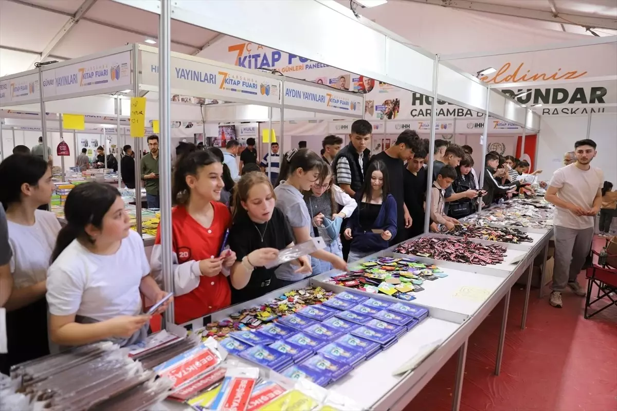 Çarşamba'daki Kitap Fuarı 70 Bin Ziyaretçi Ağırladı