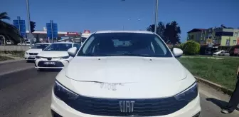 Samsun'da Otomobil Motosiklete Çarptı: 1 Yaralı
