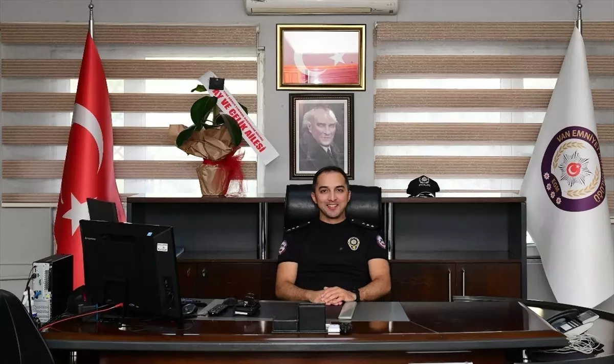 Ahmet Erdem Çelik, Van'ın Çatak İlçe Emniyet Amirliği'ne Atandı