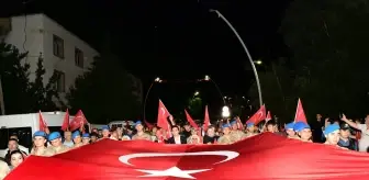 Çatak'ta 15 Temmuz Demokrasi ve Milli Birlik Günü etkinliği düzenlendi