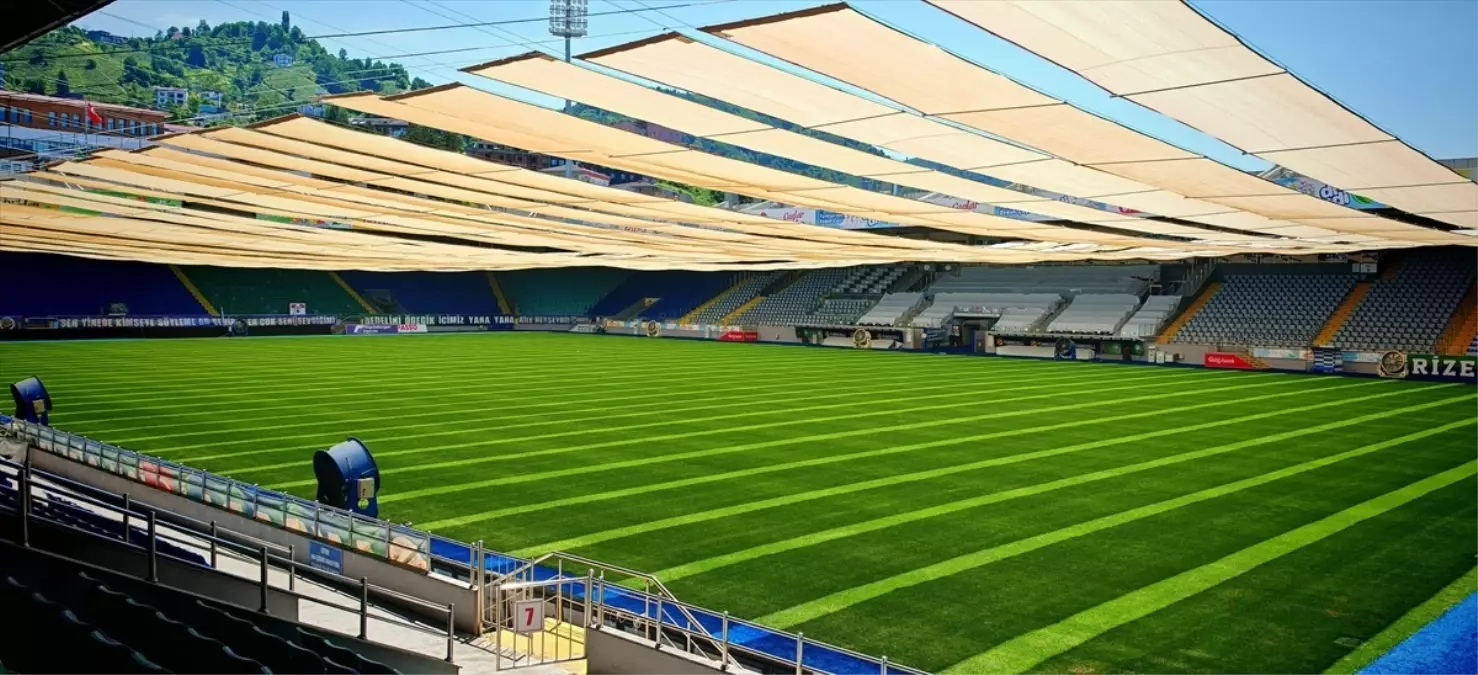 Çaykur Rizespor'dan Yenilik: Güneş Koruma Örtü Sistemi