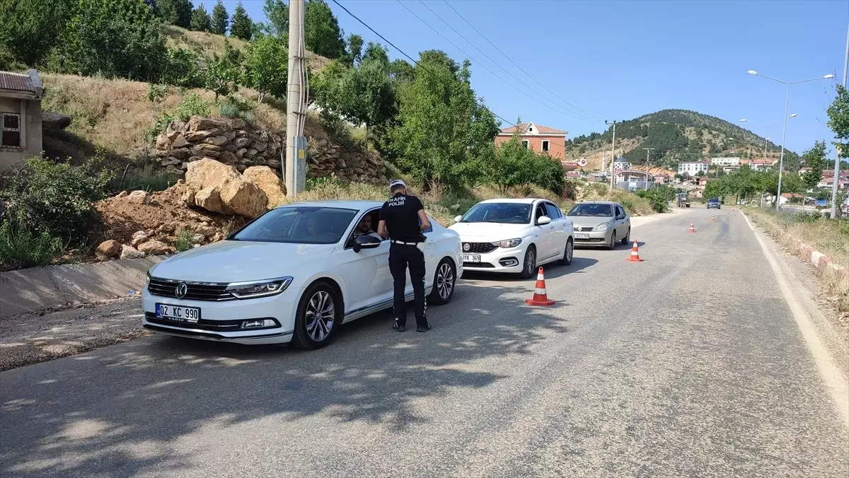 Çelikhan'da Kurban Bayramı'na Özel Trafik Uygulaması