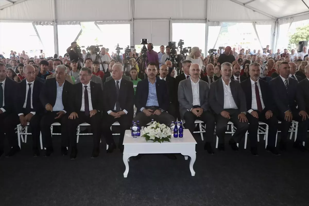 Çevre, Şehircilik ve İklim Değişikliği Bakanı Kurum, Çarşıbaşı Millet Bahçesi'nin açılışında konuştu Açıklaması