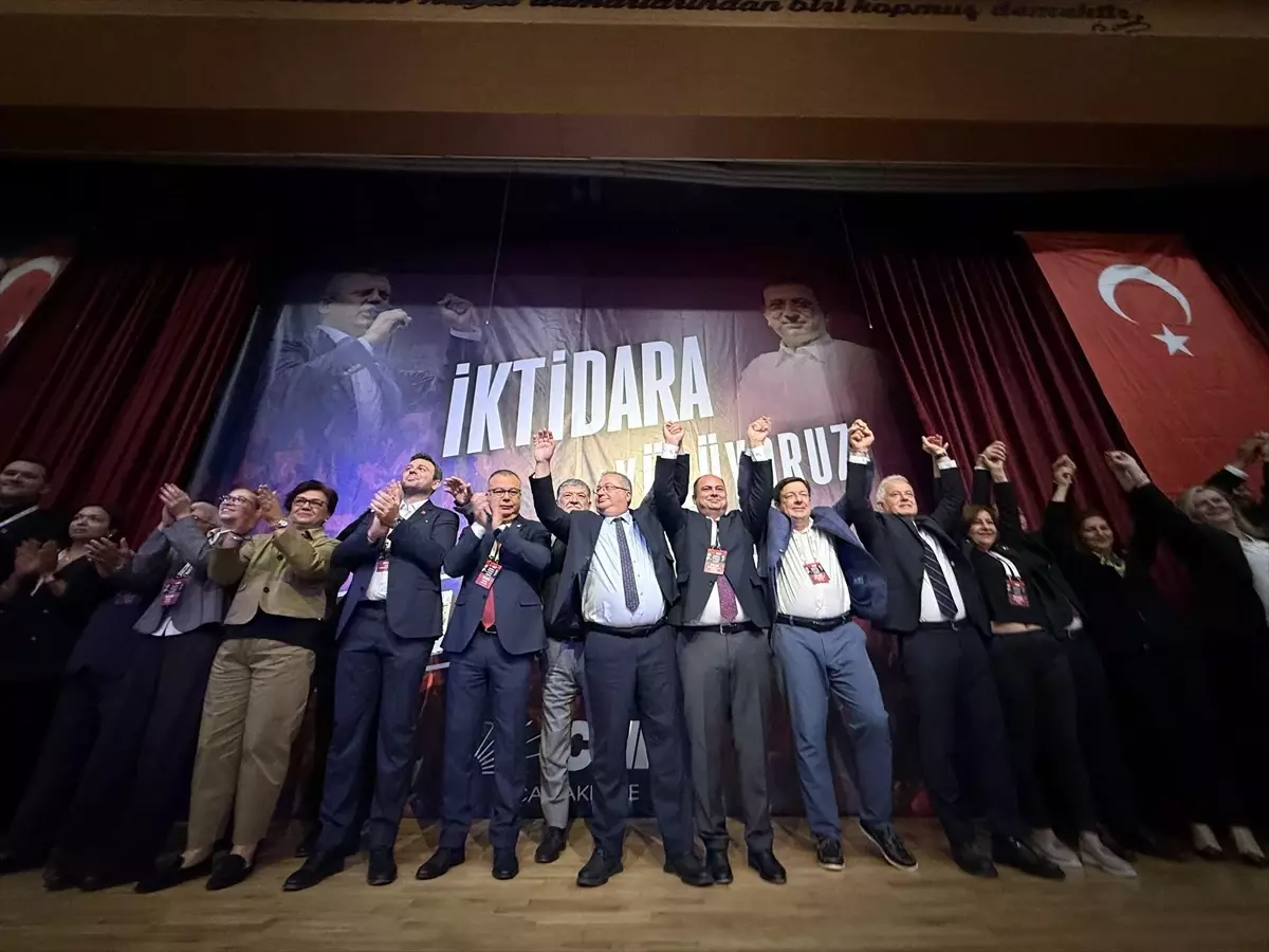 CHP Çanakkale Merkez İlçe Kongresi Gerçekleşti