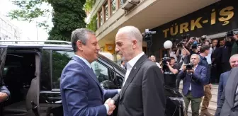 CHP Genel Başkanı Özel, HAK-İŞ ve TÜRK-İŞ'i ziyaret etti Açıklaması
