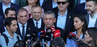 CHP Genel Başkanı Özel, İstanbul Adliyesi önünde konuştu Açıklaması