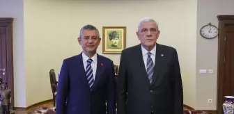 CHP Genel Başkanı Özel, İYİ Parti Genel Başkanı Dervişoğlu ile görüştü