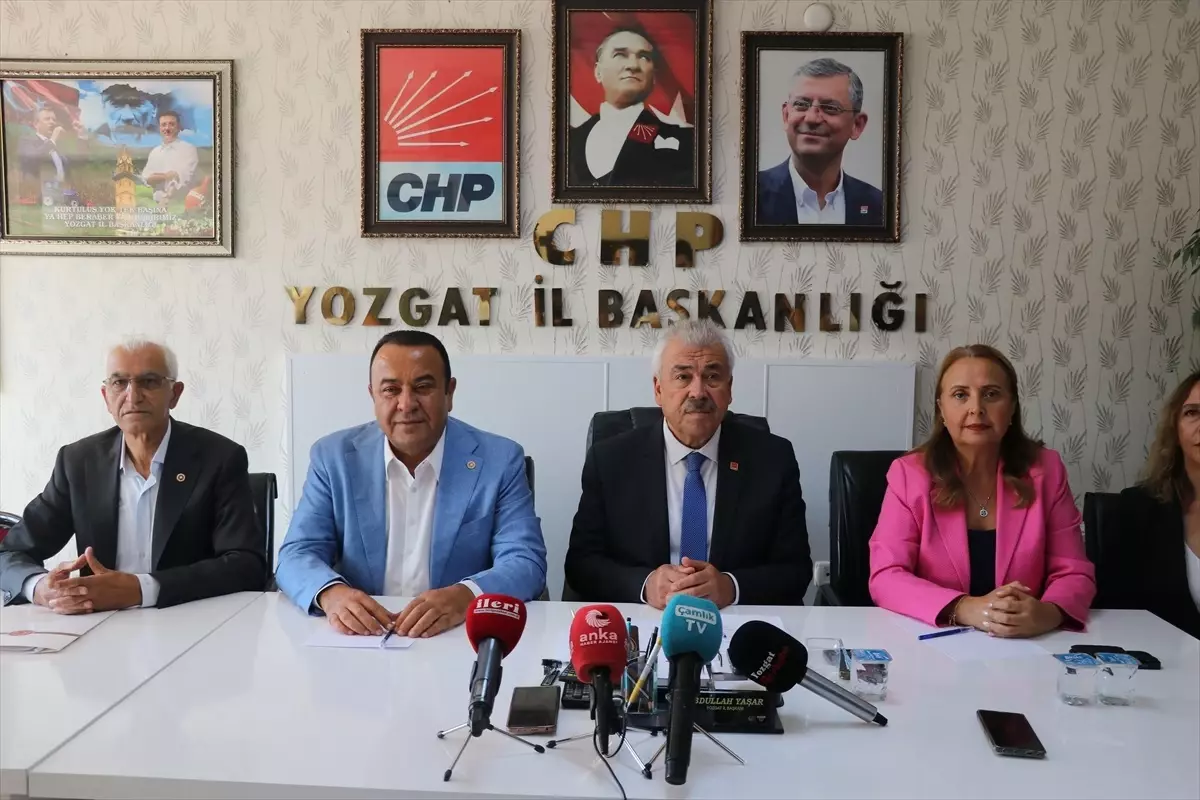 CHP Milletvekilleri Yozgat&apos;ta Saha Çalışması Gerçekleştirdi