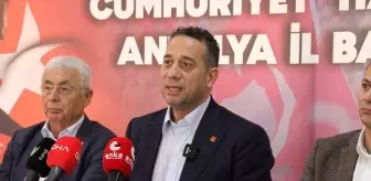 CHP, Antalya'da Miting Düzenliyor