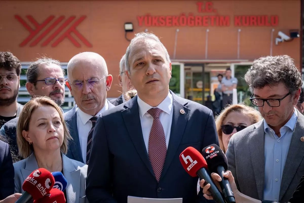 CHP'den Yükseköğretim Sistemi Eleştirisi: Anayasa Aykırılığı Sürüyor