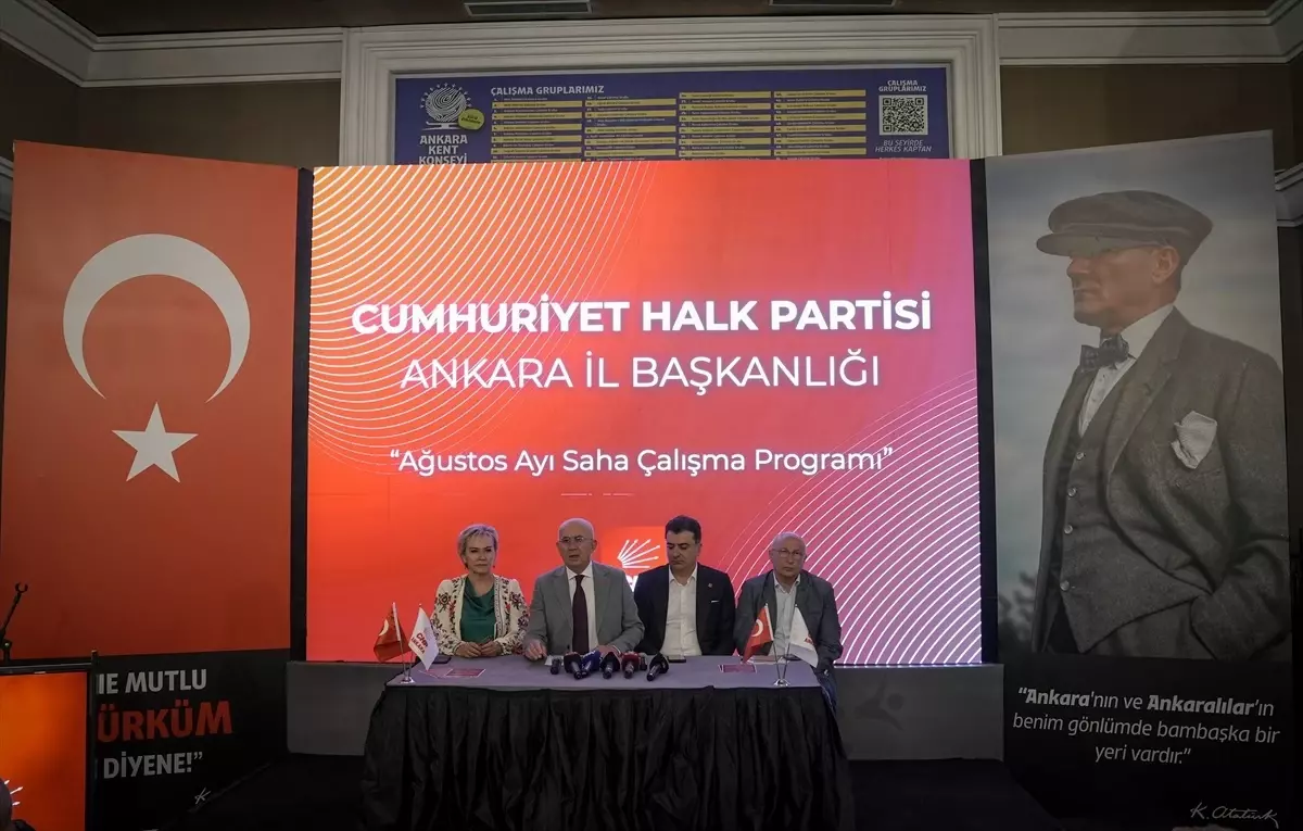 CHP Ankara İl Başkanı Erkol: 'Yeni Yönetim Anlayışımızı Kamuoyuyla Paylaşacağız'