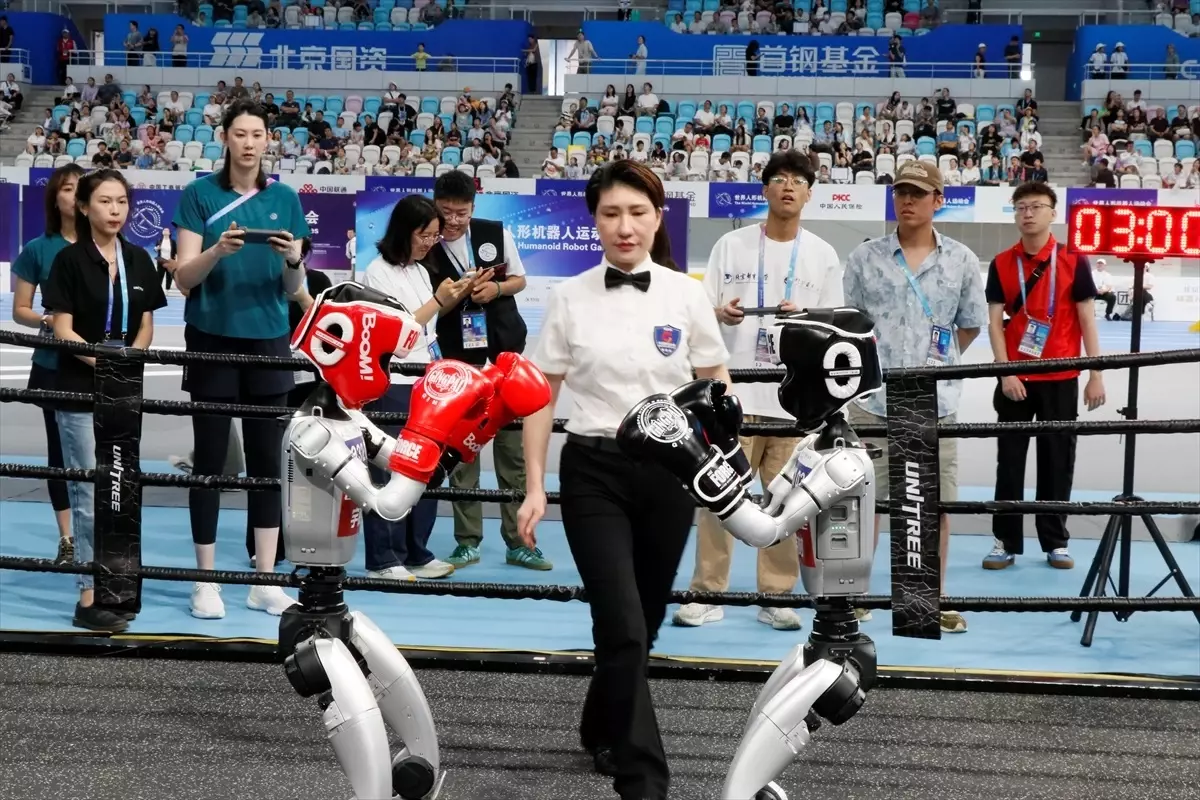 Dünya İnsansı Robot Oyunları Pekin'de Devam Ediyor