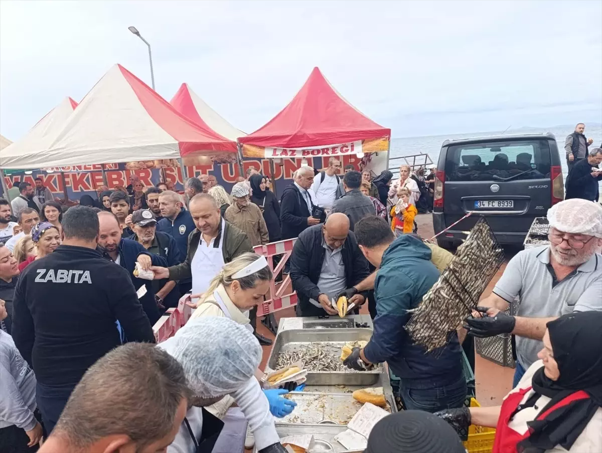 Yalova'da 2. Hamsi Festivali Coşkuyla Gerçekleşti