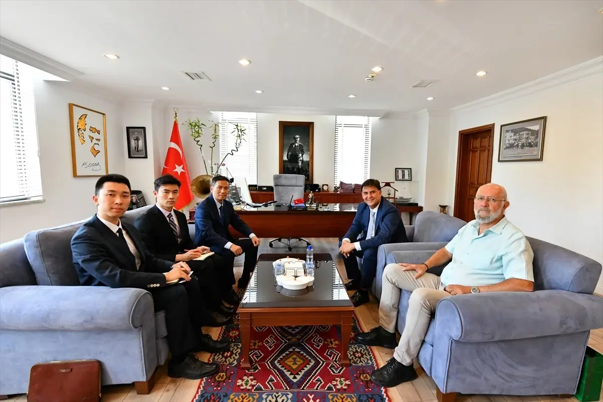 Çin Heyeti Fethiye'yi Ziyaret Etti