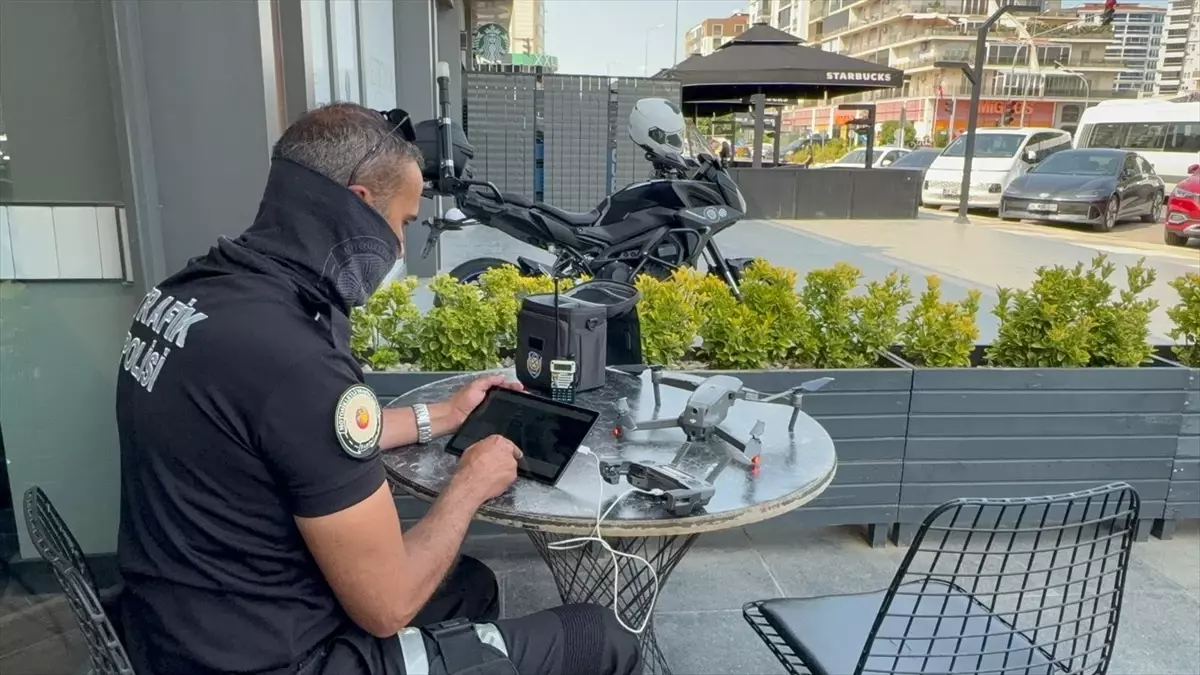 Çorlu'da Dron Destekli Trafik Denetimi: Kural İhlalleri Cezalandırıldı