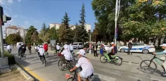 Çorum'da Avrupa Spor Haftası Kapsamında Bisiklet Turu Düzenlendi