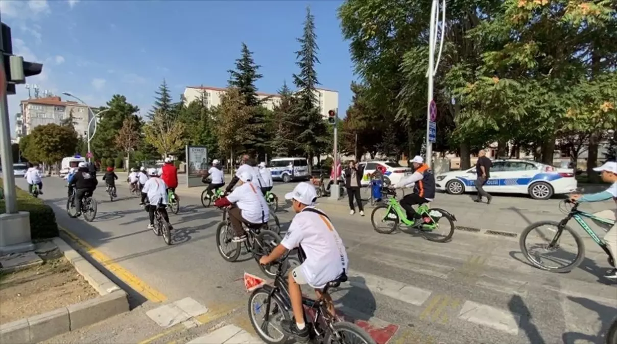 Çorum'da Avrupa Spor Haftası Kapsamında Bisiklet Turu Düzenlendi