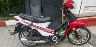 Çorum'da Çalınan Motosiklet Alaca'da Bulundu