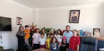 Yaz Kur'an Kursu Öğrencilerinden Filistinli Çocuklara Destek