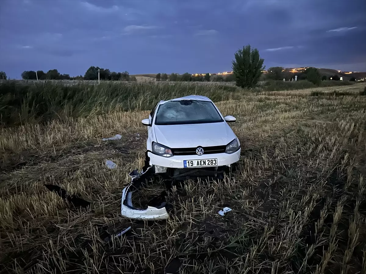 Çorum'da Trafik Kazası: 1 Ölü, 4 Yaralı