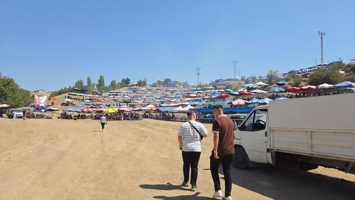 Çorum'un Laçin ilçesinde 8. Keşkek Şenliği düzenlendi