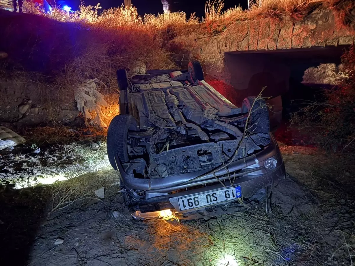 Çorum'da Trafik Kazası: 2 Yaralı