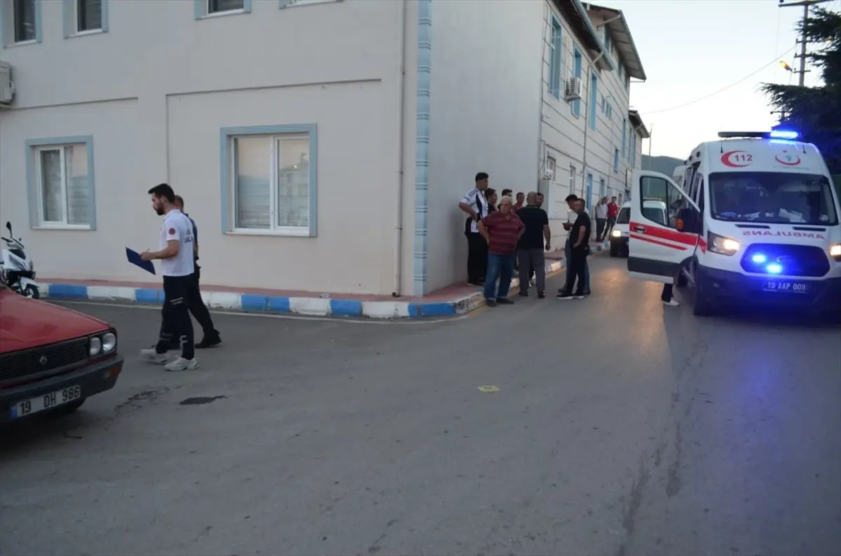 Çorum'da Motosiklet Kazası: Sürücü Yaralandı