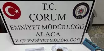 Çorum'un Alaca ilçesinde uyuşturucu operasyonu: 4 gözaltı