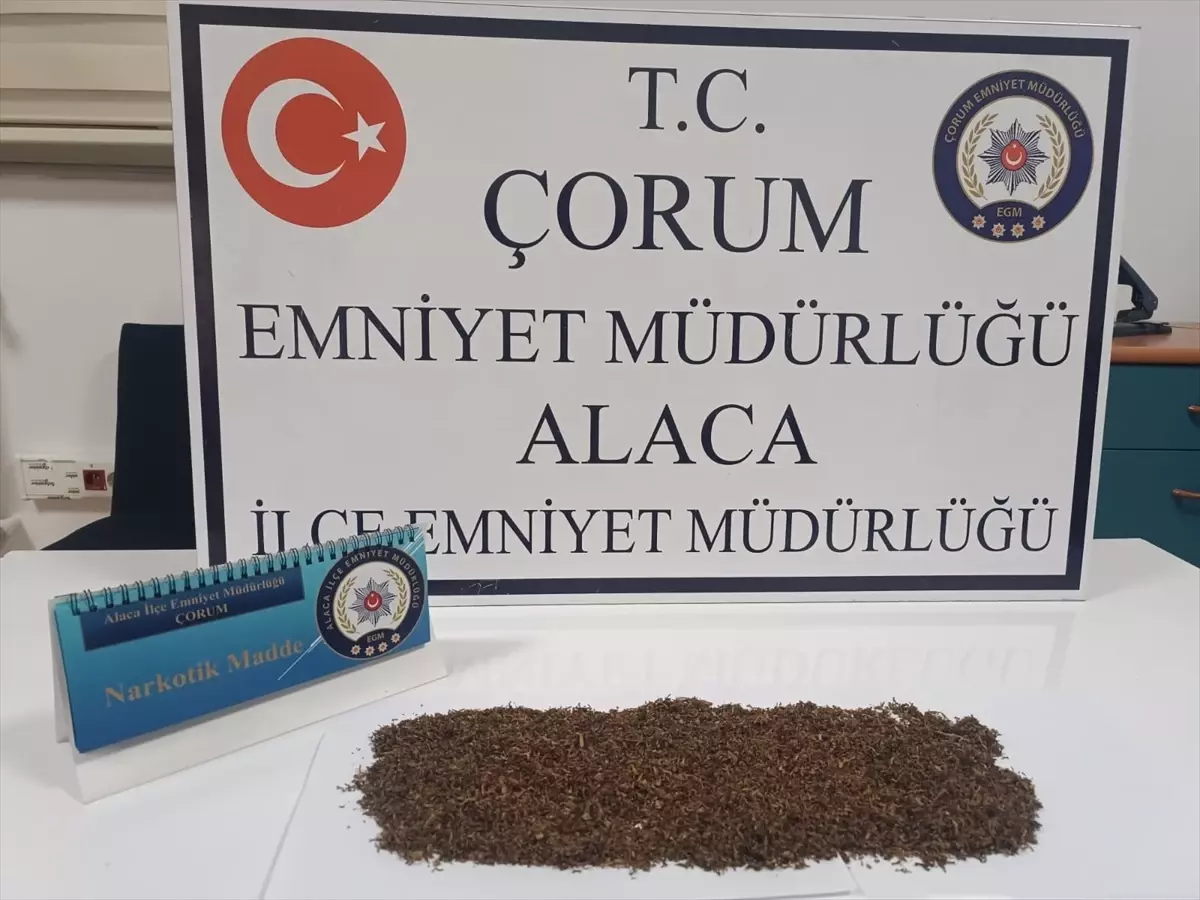 Çorum'da Uyuşturucu Şüphesi: 3 Gözaltı