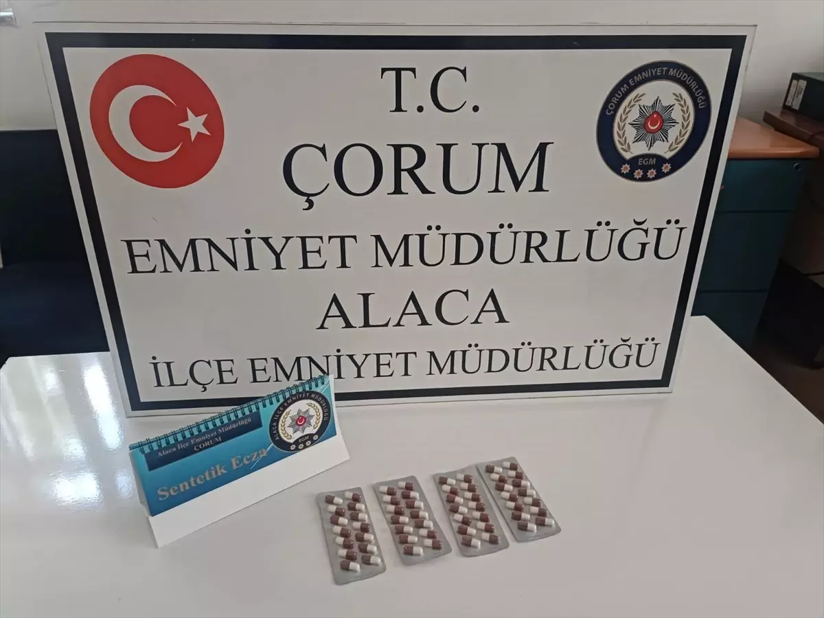 Çorum'un Alaca İlçesinde Uyuşturucu Operasyonu: 3 Şüpheli Gözaltında