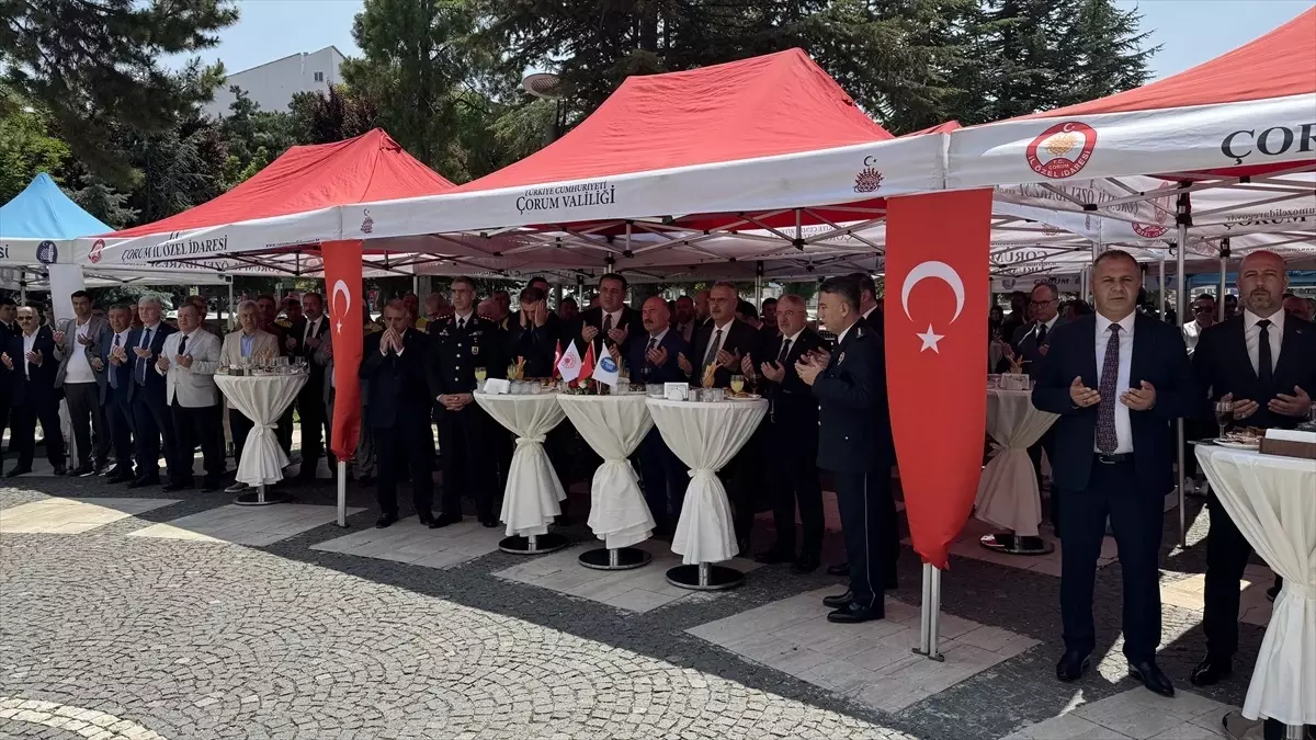 Çorum'da Kurban Bayramı'nda Filistin İçin Dua Edildi