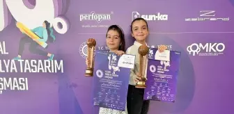 Çubuk Bilim ve Sanat Merkezi Öğrencileri Mobilya Tasarım Yarışmasında Başarı Elde Etti