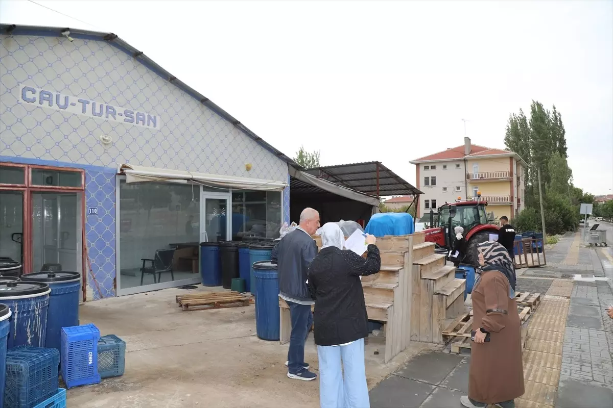 Çubuk'ta Turşu Üreticilerine Denetim Yapıldı