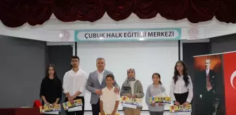 Çubuk'ta Dilimizin Zenginlikleri Projesi Ödül Töreni Düzenlendi
