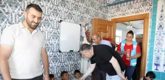 Çubuk'ta Yaz Kur'an Kurslarına Dondurma İkramı
