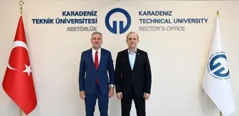 Cumhurbaşkanı Başdanışmanı KTÜ Rektörü'nü Ziyaret Etti