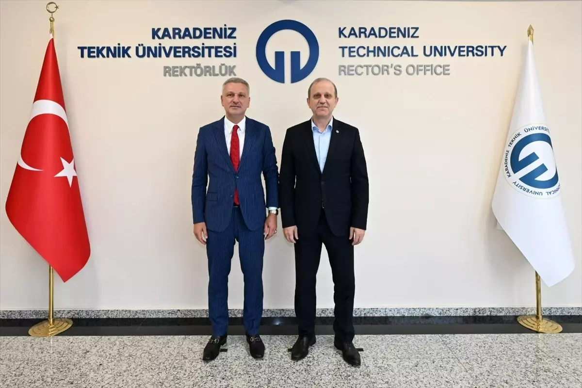 Cumhurbaşkanı Başdanışmanı KTÜ Rektörü'nü Ziyaret Etti